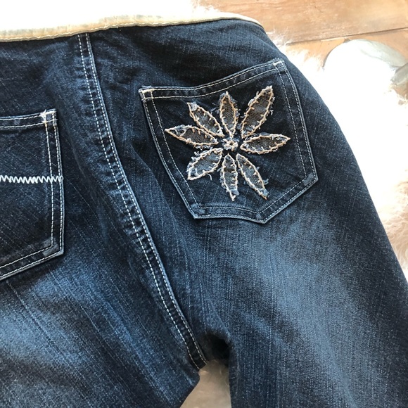 GC Vintage Rare Pelle Pelle womens dark denim jeans in SZ 27!! - Picture 5 of 9